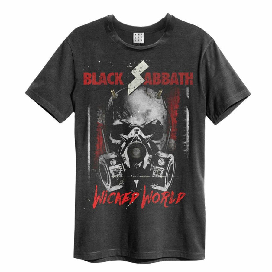 Men'S T-Shirts * | Exclusive Design Black Sabbath T-Shirt Wicked World