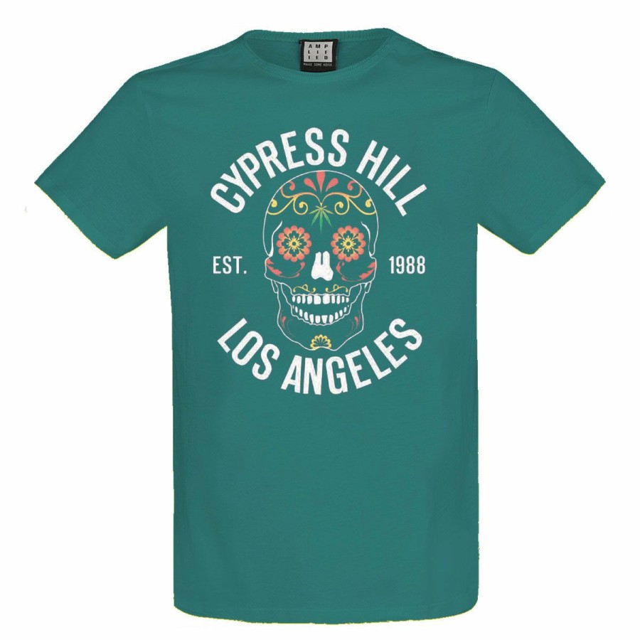 Men'S T-Shirts * | Gift Selection Cypress Hill T-Shirt -Skull