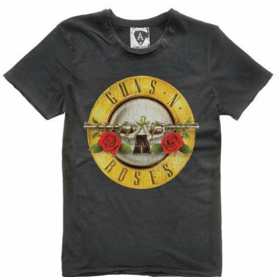 Men'S T-Shirts * | Sale Online Guns N' Roses T-Shirt Drum Logo