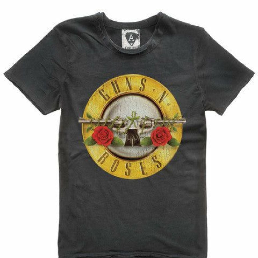 Men'S T-Shirts * | Sale Online Guns N' Roses T-Shirt Drum Logo