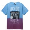 Men'S T-Shirts * | Hot Selling Ac/Dc T Shirt Highway To Hell Poster, Blue