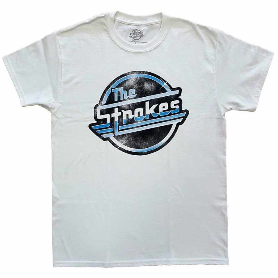 Men'S T-Shirts * | Discount Sale The Strokes Unisex T-Shirt Distressed Og Magna